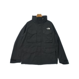 THE NORTH FACE ザノースフェイス マウンテンパーカー XL 黒 【古着】【中古】(マウンテンパーカー)