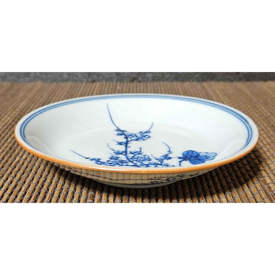 有田焼 - 明治時代 古伊万里 染付 さくら 桜 サクラの図 13.1cm 有田焼 - 明治時代 古伊万里 染付 さくら 桜 サクラの図 13.1cm