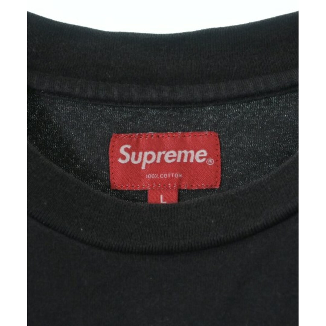 Supreme(シュプリーム)のSupreme シュプリーム Tシャツ・カットソー M 黒 【古着】【中古】 メンズのトップス(Tシャツ/カットソー(半袖/袖なし))の商品写真