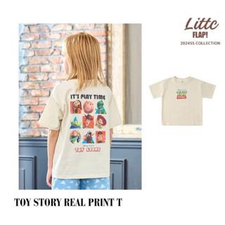 Disney - トイストーリー　Tシャツ　半袖　しまむら　リトシー　ディズニー　90