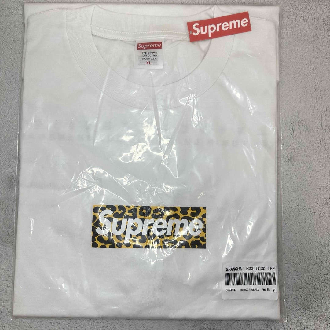 Supreme(シュプリーム)のsupreme上海オープン限定 shanghai ヒョウ柄 半袖Tシャツ メンズのトップス(Tシャツ/カットソー(半袖/袖なし))の商品写真