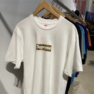 シュプリーム(Supreme)のsupreme上海オープン限定 shanghai ヒョウ柄 半袖Tシャツ(Tシャツ/カットソー(半袖/袖なし))