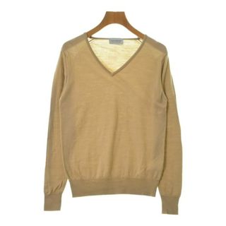 ジョンスメドレー(JOHN SMEDLEY)のJOHN SMEDLEY ジョンスメドレー ニット・セーター S ベージュ 【古着】【中古】(ニット/セーター)