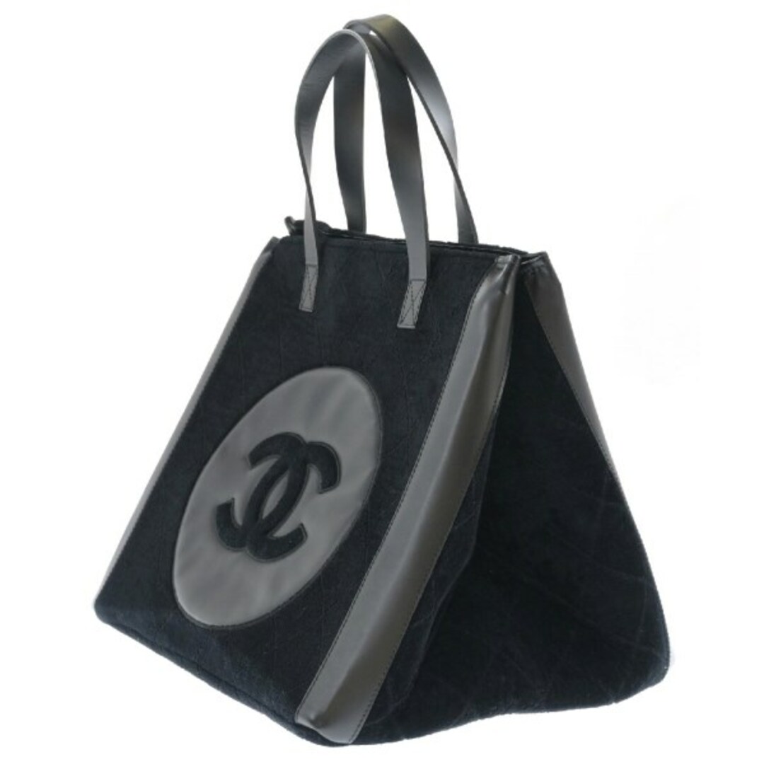 CHANEL(シャネル)のCHANEL シャネル トートバッグ - 黒 【古着】【中古】 レディースのバッグ(トートバッグ)の商品写真