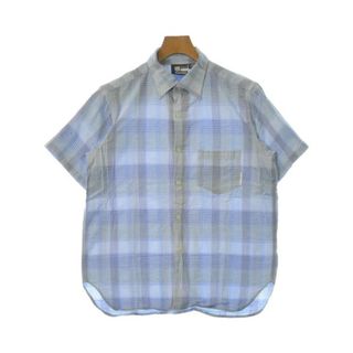 バートン(BURTON)のBURTON バートン カジュアルシャツ M 青系x白等(チェック) 【古着】【中古】(シャツ)