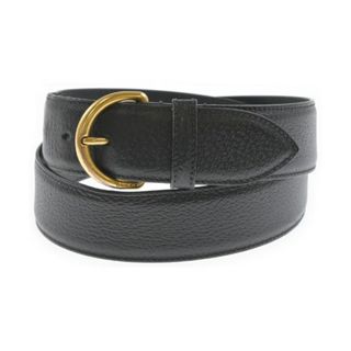 グッチ(Gucci)のGUCCI グッチ ベルト 85 黒 【古着】【中古】(ベルト)