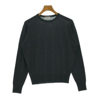 ジョンスメドレー(JOHN SMEDLEY)のJOHN SMEDLEY ジョンスメドレー ニット・セーター M 紺 【古着】【中古】(ニット/セーター)