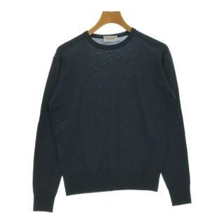 ジョンスメドレー(JOHN SMEDLEY)のJOHN SMEDLEY ジョンスメドレー ニット・セーター M 紺 【古着】【中古】(ニット/セーター)