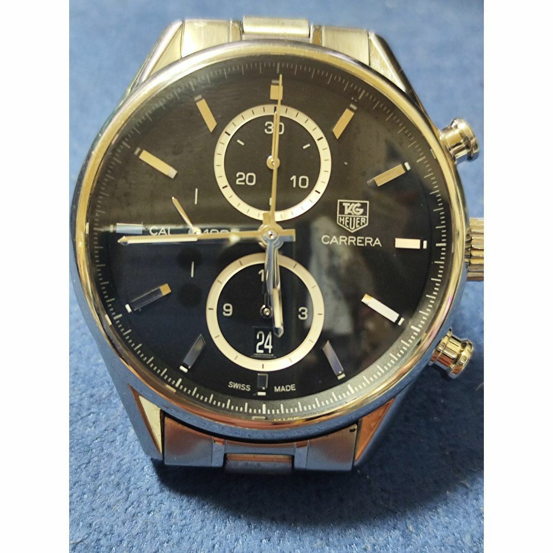 TAG Heuer(タグホイヤー)の値下げタグホイヤーカレラCAR2110-0 メンズの時計(金属ベルト)の商品写真