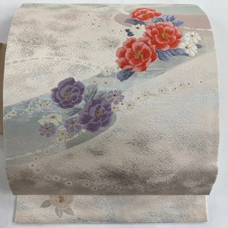 名古屋帯 美品 優品 正絹 【中古】(帯)