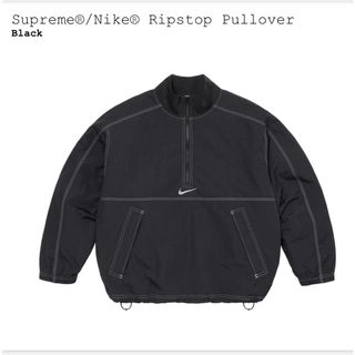 シュプリーム(Supreme)のSupreme x Nike Ripstop Pullover M(ナイロンジャケット)