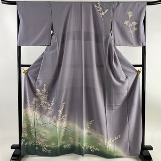 訪問着 身丈165.5cm 裄丈67cm 正絹 逸品 【中古】(着物)