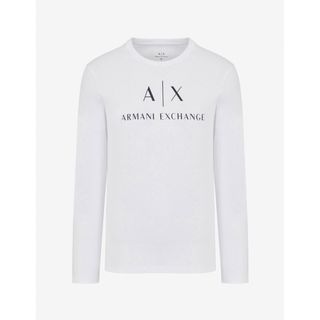 ARMANI EXCHANGE - ARMANI EXCHANGE AIXロゴ 長袖 クルーネックTシャツ　S