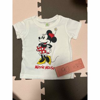 ディズニー(Disney)のミニー　シャツ　90(Tシャツ/カットソー)