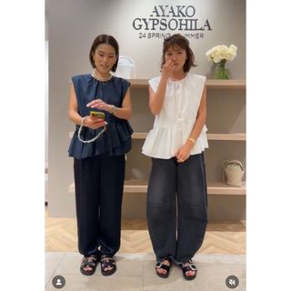 ジプソフィア　グロッシー　パンツ　田中彩子　ayako(カジュアルパンツ)