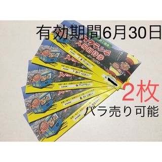 ラクテンチ　入場招待券　入園無料券　大分県　別府　遊園地　送料無料(遊園地/テーマパーク)