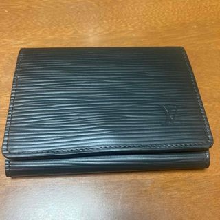 ルイヴィトン(LOUIS VUITTON)のルイヴィトン　M62292 エピ　カードケース　ノワール(名刺入れ/定期入れ)