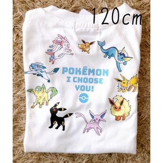 ポケットモンスター　ポケモン　イーブイ　進化　tシャツ バックプリント　子供服(Tシャツ/カットソー)