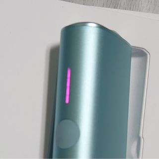 アイコス(IQOS)の★LEDカスタム　イルマiワン　ブリーズブルー×ピンク【新品、未登録】(タバコグッズ)