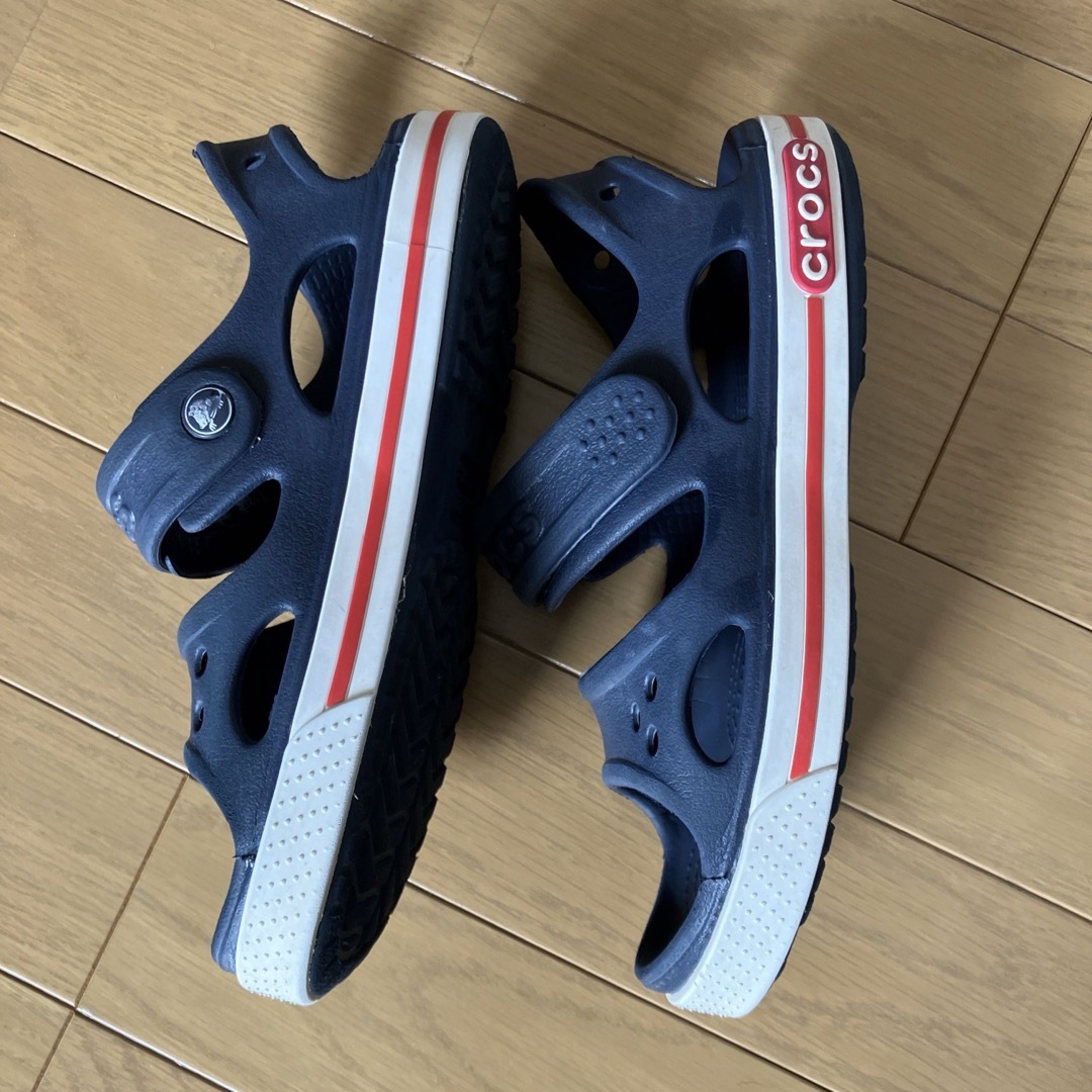 crocs(クロックス)の【美品】クロックス　クロックバンド2.0 19.5cm キッズ/ベビー/マタニティのキッズ靴/シューズ(15cm~)(サンダル)の商品写真