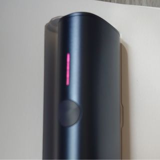 アイコス(IQOS)の★LEDカスタム　イルマiワン　ミッドナイトブラック×ピンク【新品、未登録】(タバコグッズ)