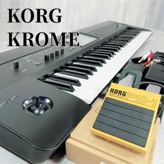 Z052 KORG KROME シンセサイザー ワークステーション 付属品多数