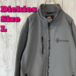 Dickies - ワークジャケット　ソフトシェルジャケット　サイズＬ　ディッキーズ　メンズ　古着