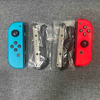 ニンテンドースイッチ(Nintendo Switch)の【ジャンク品】 switch Joy-con(L)ネオンブルー(R)ネオンレッド(家庭用ゲーム機本体)