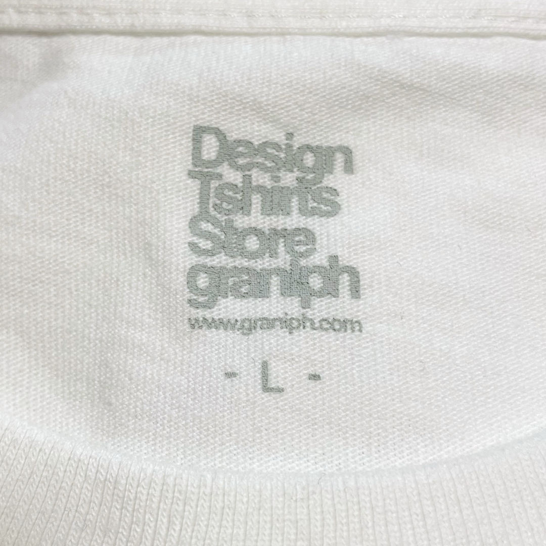 Design Tshirts Store graniph(グラニフ)の未使用　グラニフ　graniph　大きいサイズ　ミッフィー　Tシャツ　Lサイズ レディースのトップス(Tシャツ(半袖/袖なし))の商品写真