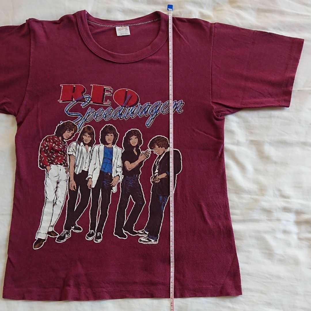 80's REOスピードワゴン 1981年  ヴィンテージ バンドTシャツ メンズのトップス(Tシャツ/カットソー(半袖/袖なし))の商品写真
