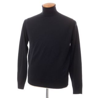 ジョンスメドレー(JOHN SMEDLEY)の【中古】ジョンスメドレー JOHN SMEDLEY ハイゲージウール タートルネックニット ブラック【サイズM】【メンズ】(ニット/セーター)