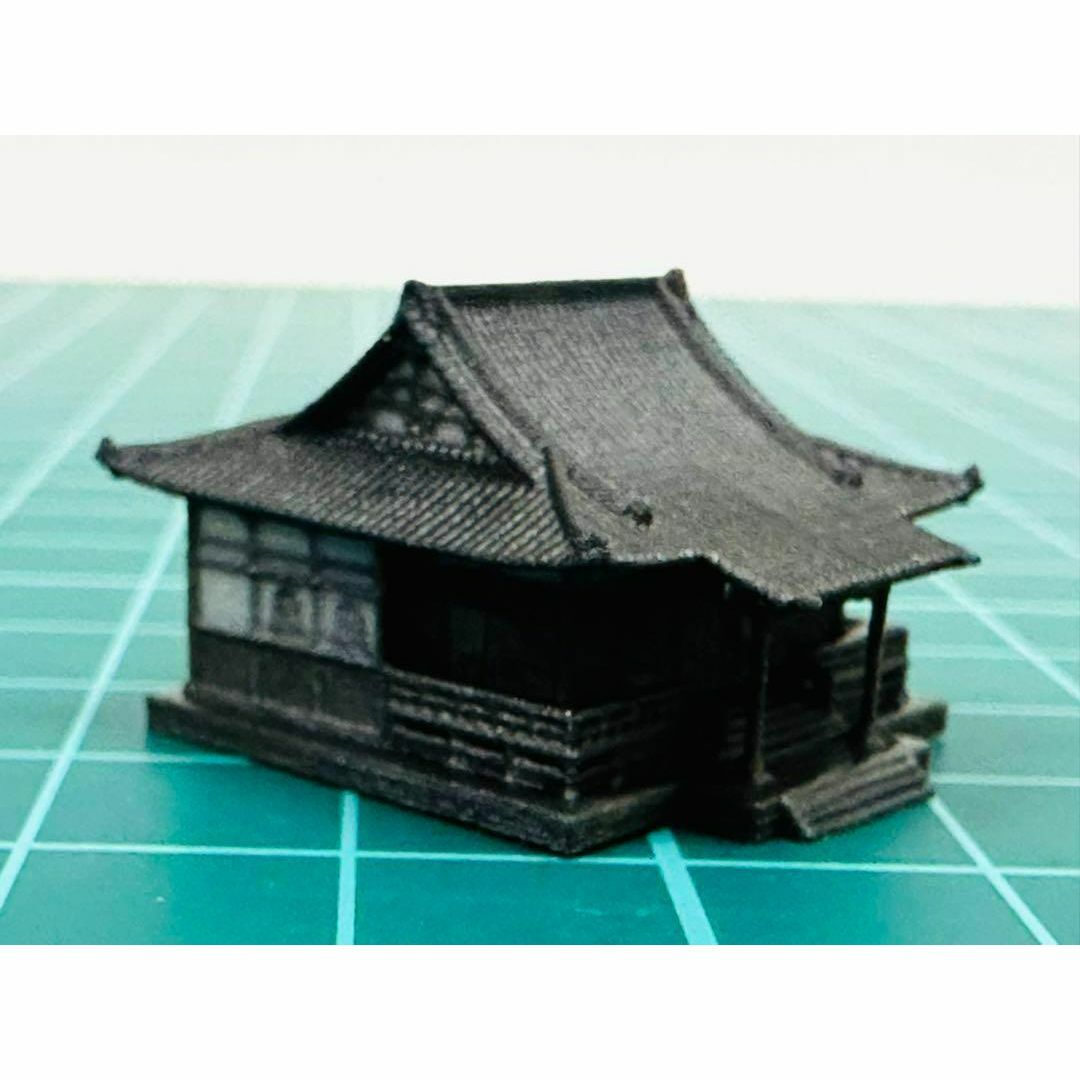 1/600★寺院★建物★フィギュアに★1/64より小★Nゲージより小★ジオラマに エンタメ/ホビーのフィギュア(その他)の商品写真