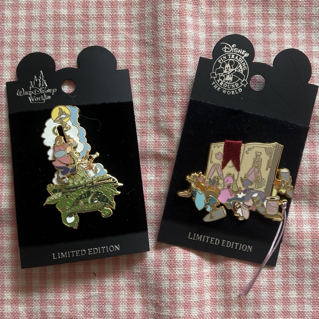 Disney(ディズニー)のWDW LIMITED EDITION ピン２点セット エンタメ/ホビーのアニメグッズ(バッジ/ピンバッジ)の商品写真