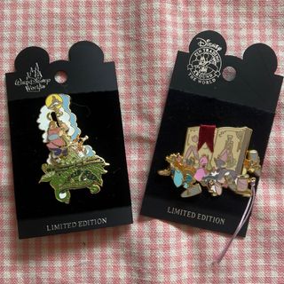 ディズニー(Disney)のWDW LIMITED EDITION ピン２点セット(バッジ/ピンバッジ)