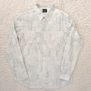 ポールスミス(Paul Smith)の美品 ポールスミス グラフィック アート 総柄シャツ XL　大きいサイズ(シャツ)