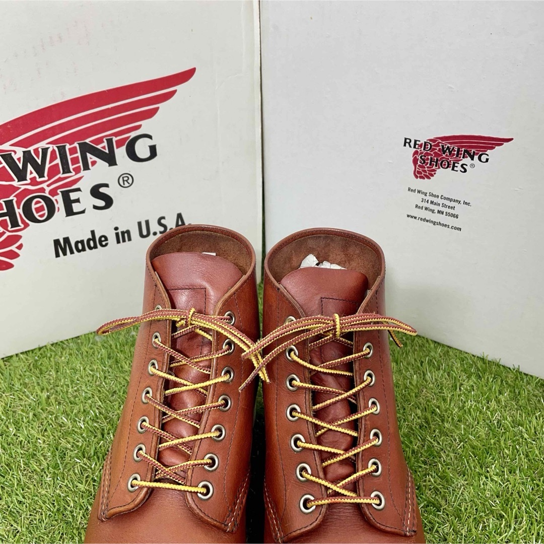REDWING(レッドウィング)の【安心品質0318】廃盤レッドウイング8166ブーツ送料無料26.5-27.5 メンズの靴/シューズ(ブーツ)の商品写真