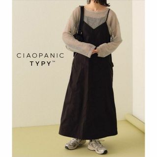 CIAOPANIC TYPY ナイロンカーゴキャミワンピース