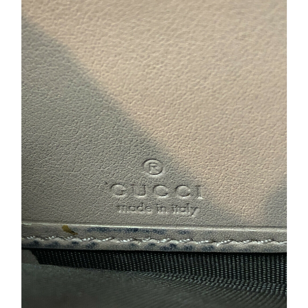 Gucci(グッチ)のグッチ GUCCI ラウンドファスナー長財布  シマ  レディース レディースのファッション小物(財布)の商品写真