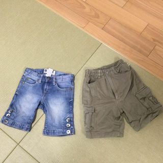 ミキハウス(mikihouse)のミキハウス　GAP　半ズボン 2着セット　サイズ120(パンツ/スパッツ)