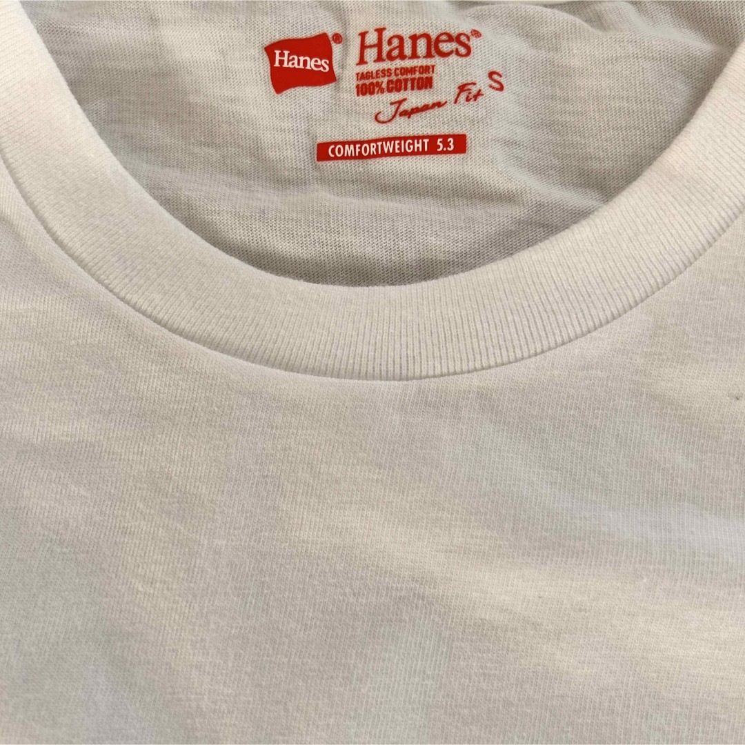 Hanes(ヘインズ)の新品未使用☆ ヘインズ　Hanes 半袖ポケットTシャツ　ジャパンフィット レディースのトップス(Tシャツ(半袖/袖なし))の商品写真