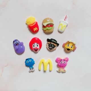 マクドナルド マック3Dネイル デコパーツ 立体ネイル クレイジェル