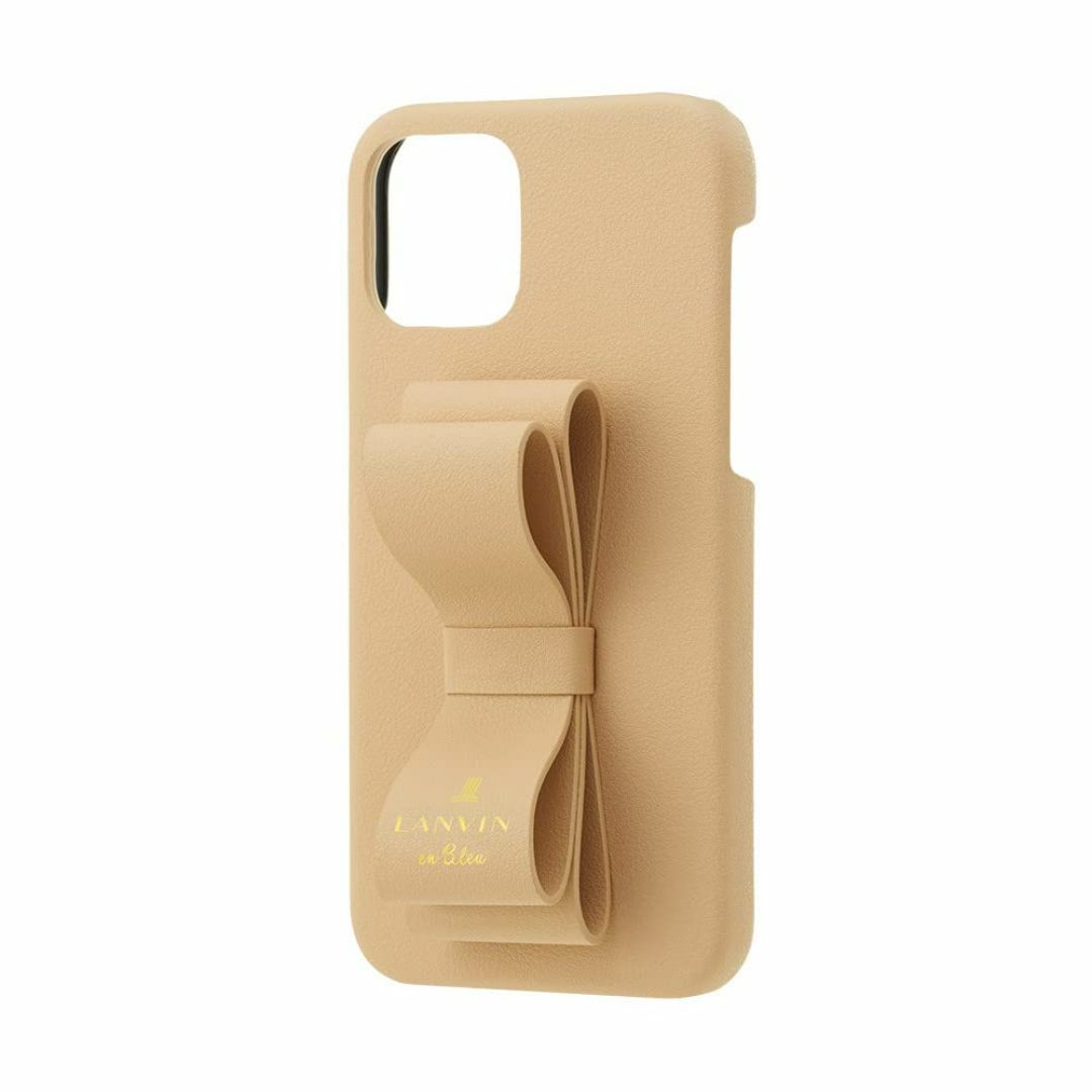 【色: Beige】LANVIN en Bleu ランバンオンブルー iPhon スマホ/家電/カメラのスマホアクセサリー(その他)の商品写真