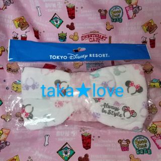 ディズニー(Disney)のﾌﾟﾛﾌ&商品説明必読◆TDR購入◆ﾐﾆｰｶﾁｭｰｼｬ柄♪ﾍｱﾊﾞﾝﾄﾞ♪(その他)