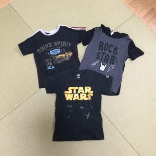 エニィファム(anyFAM)のエニィファム　ユニクロ他　半袖Tシャツ　3枚セット　サイズ120(Tシャツ/カットソー)