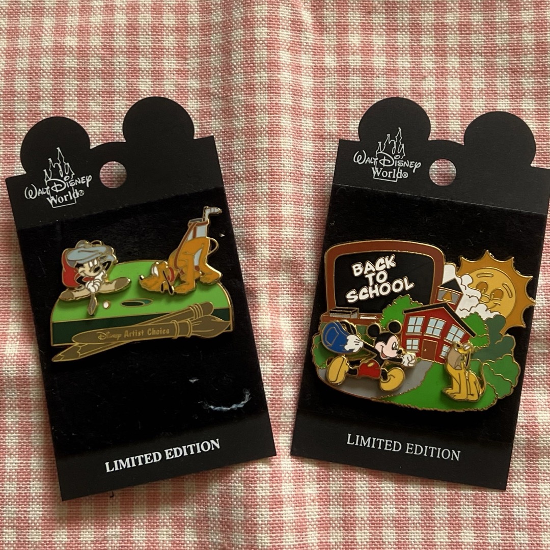 Disney(ディズニー)のWDW LIMITED EDITION ピン２点セット エンタメ/ホビーのアニメグッズ(バッジ/ピンバッジ)の商品写真