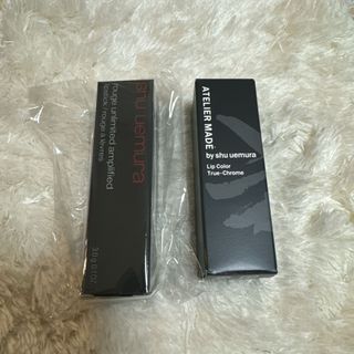 シュウウエムラ(shu uemura)の【未使用】シュウウエムラ　リップ　2本(口紅)