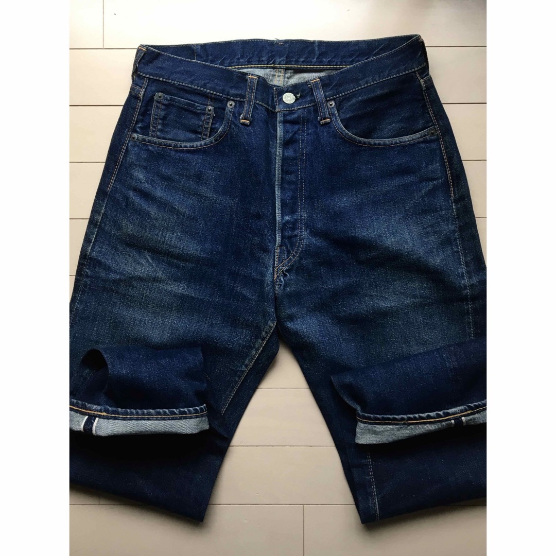 Levi's(リーバイス)の【極上】真紺 501XX 表記33×31 デッド3.4WASH リーバイス メンズのパンツ(デニム/ジーンズ)の商品写真