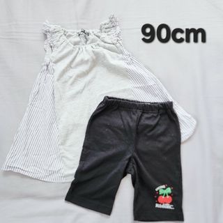 【90cm】コーディネートセット売り(Tシャツ/カットソー)