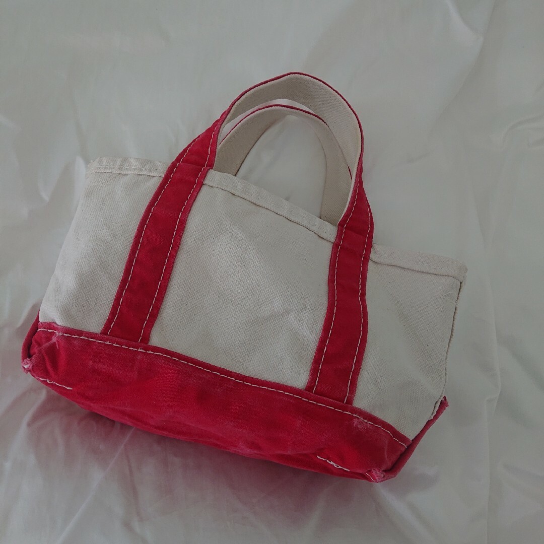 L'Appartement DEUXIEME CLASSE(アパルトモンドゥーズィエムクラス)のL.L.BEAN Canvas Mini Tote Bag★レッド レディースのバッグ(トートバッグ)の商品写真