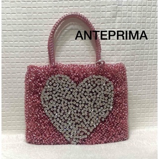 ANTEPRIMA - ANTEPRIMA アンテプリマ ハートビジュー ピンク ワイヤーバッグ